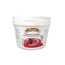 VIZYON EASY RASPBERRY GLAZE GLAZURA OGLINDA RECE CU AROMA SI CULOARE ROSIE DE ZMEURA GALEATA 7 KG